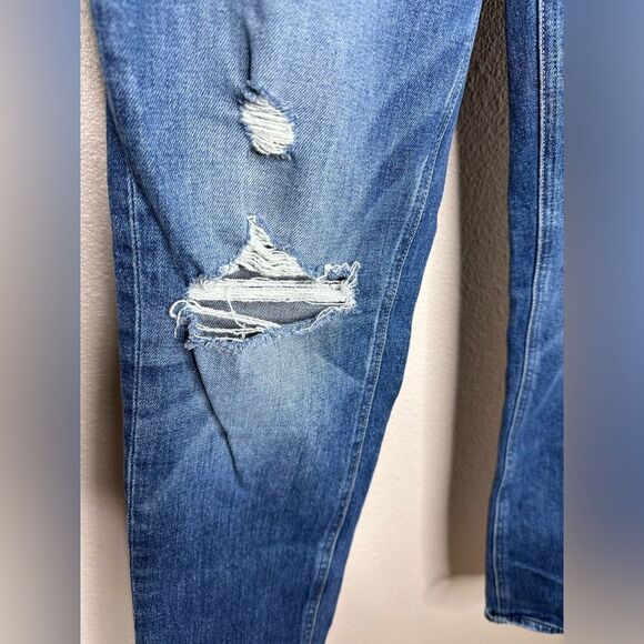 EUC PAIGE Sarah High Rise Slim Jeans - Briony Destructed - Picture 7 of 13